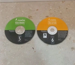 Roxio Videowave & Easy CD/DVD Creator Programme Discs 1994- 1996 - Picture 1 of 2