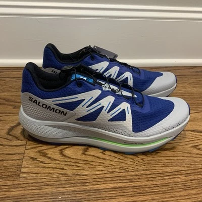 Salomon PULSAR Surf the Web Blue TRAIL Hiking Running Shoes Men’s 10 473062-33 - Image 1 of 4