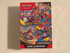 Pokemon TCG Mega Evolution Booster Bundle Brand New & Sealed - 6 Booster Packs! - Bild 1 von 6