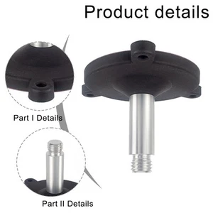Reliable 58in GNSS Antenna Base with Robust Design for Outdoor Activities - Afbeelding 1 van 7