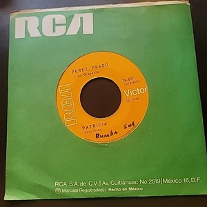Perez Prado And His Orchestra – Patricia / Why Wait 45 Rca Mexico Import - Bild 1 von 4