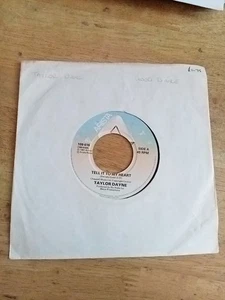 Taylor Dayne 7" Single Vinyl 109 616 Arista Label Tell It To My Heart - Picture 1 of 7