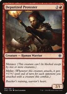 Deputized Protester - CN2 (Conspiracy: Take the Crown) #51 MTG - Picture 1 of 1
