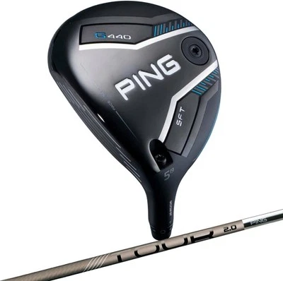 PING Lefty G440 SFT Fairway Wood TOUR 2.0 CHROME 65 Carbon 2025 Flex:S Loft:22 - Image 1 of 4