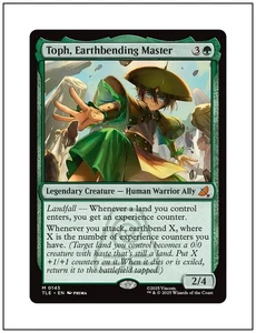 1x Toph, Earthbending Master, Non-Foil, Avatar Eternal Legal, Magic MTG NM - Picture 1 of 1