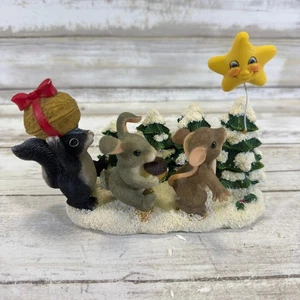 Figurina Charming Tails ~ Segui la stella ~ 98/214 Fitz e Floyd - Foto 1 di 5