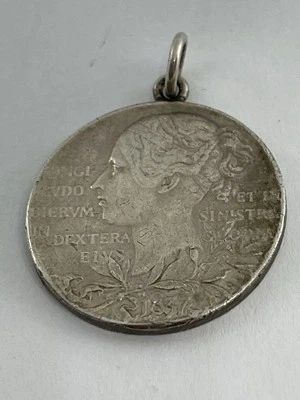 Victorian Queen’s Jubilee Sterling Silver Commemorative Medal Pendant by Spinks - Image 1 of 4