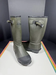 Itasca Kniehohe Wasserdicht Gummistiefel Herren 10 Grün Duftfrei Stahlschaft - Bild 1 von 6