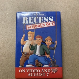 Walt Disney Recess School's Out DVD Promo Film Abzeichen Button Pin Pinback - Bild 1 von 2