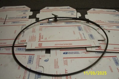 1963 CHEVROLET IMPALA KICK PANEL AIR VENT CABLE & KNOB RH passenger side - Imagem 1 de 3