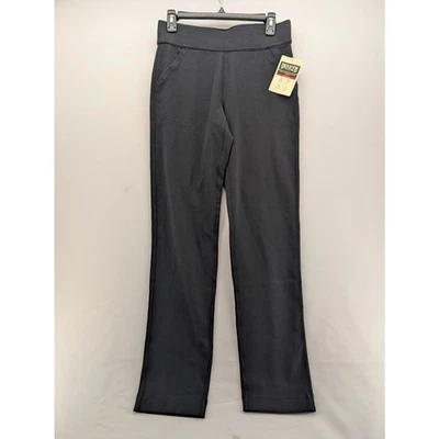 Calça Duluth Trading Co feminina NoGA Naturale algodão perna fina tamanho P x 31 nova com etiquetas - Imagem 1 de 4