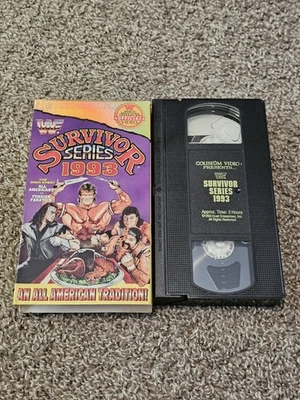 wwf SURVIVOR SERIES 1993 NON-RENTAL vhs COLISEUM VIDEO wrestling - Image 1 of 3
