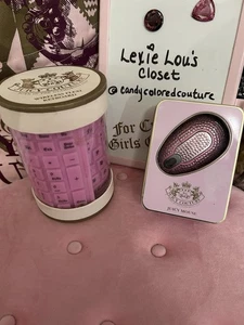 RARE NEW Vintage Juicy Couture Pink Wireless Jelly Keyboard Rhinestone Mouse - Picture 1 of 18