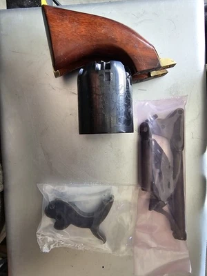 Pietta Model USMR .44 Cal Black Powder Pistol - CYLINDER + Parts Lot - Image 1 of 3