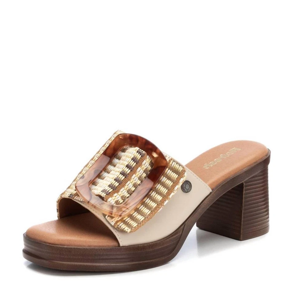Sandalias Xti Refresh para mujer beige Foto 1 de 1