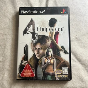 USED Resident Evil Biohazard 4 PS2 Japanese version - Picture 1 of 5
