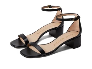 Stuart Weitzman Damen Nudistcurve 35 Blocksandale schwarz 10 B - Bild 1 von 5