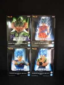 F129 Banpresto Dragonball Blood of Saiyans Figure Son Gokou Broly set Japan NEW - Picture 1 of 5
