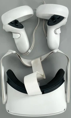 Meta Oculus Quest 2 128GB Advanced All-In-One VR Headset - White - Image 1 of 4