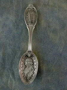 Vintage 1992 DMA Pewter Collectible Souvenir Spoon Mt Vernon George Washington - Picture 1 of 5