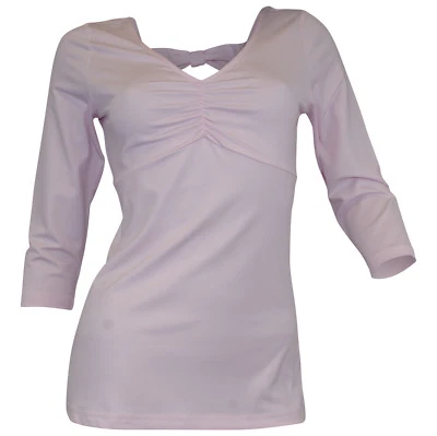 B.C. Damen V-Shirt Bluse Tunika 3/4 Arm - Bild 1 von 2