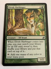 MTG Magic The Gathering - Elvish Harbinger - Lorwyn - MP