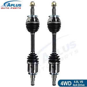 CV Axle Shaft Front Left & Right for Nissan Pathfinder Frontier Xterra 4.0L 4WD - Picture 1 of 11