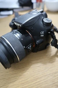 SONY SLT-A58 Translucent Mirror Interchangeable Lens Camera with Sony 18-55 Lens - Picture 1 of 4