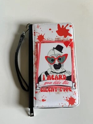 Art The Clown  terrifier valentine Horror  ZP-AROUND WALLET - Image 1 of 3