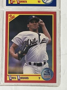 1990 Score - #369 Greg Hibbard (RC) - Picture 1 of 2