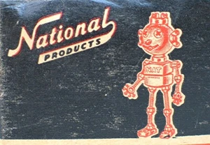 Caja de tornillos de madera vintage de Robot National Products  - Imagen 1 de 6
