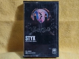 STYX-CRYSTAL BALL-A&M-1976-CS 4604/VG++RARE-CASSETTE-C19 - Picture 1 of 9