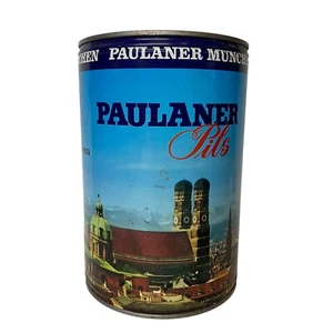 Paulaner Munchen Pils 4LT Steel Beer Keg Empty Vintage 80's Bier Birra Cerveza - Bild 1 von 9