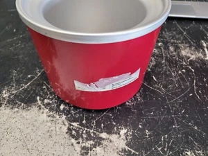 Cuisinart Eismaschine Ice-21 Schüssel Rot Ersatz - Bild 1 von 6