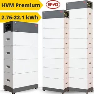 BYD HVM Batteriespeicher B-Box Premium 2.76-22.1 kWh Solar Speicher 11.0 13.8 PV - Bild 1 von 17