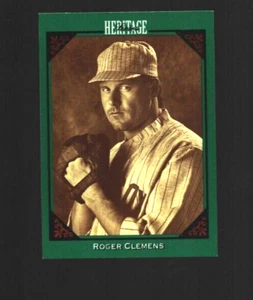 1993 Studio Heritage #3 Roger Clemens Insert Red Sox Blue Jays - Picture 1 of 2