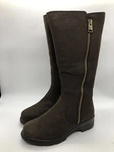 Caprice ladies boots high boots boots, leather, paragraph 4 cm, brown EUR 37 - Picture 1 of 5