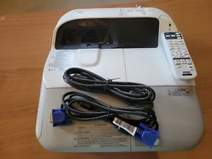 Epson PowerLite 480 3LCD Projector Ultra Short Throw 3000 ANSI VGA 1080i Remote
