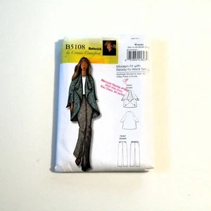 Butterick Schnittmuster B5108 Misses'/Damen Jacke & Hose von Connie Crawford - Bild 1 von 2