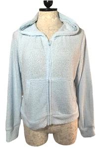 SO Perfectly Soft Hoodie Cozy Zip Touch of Blue SIZE XL NWT - Picture 1 of 11