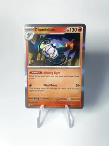 Pokémon TCG Chandelure - 038/167 - Reverse Holo - Twilight Masquerade - Picture 1 of 2