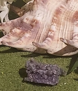 Grape Agate / Purple Botryoidal Chalcedony Natural Mineral Specimen 13g (B2) - Picture 1 of 3