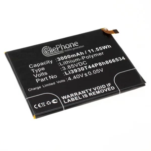 Akku Li-Polymer für ZTE Blade V7 Max - ersetzt Li3930T44P8h866534 - 3000mAh - Bild 1 von 2