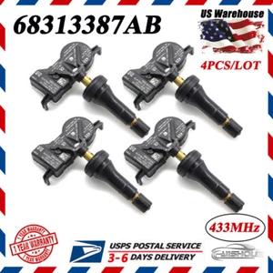 Set(4) Tire Pressure Sensor TPMS For Jeep Grand Cherokee Dodge Durango 2016-2021 - Picture 1 of 11