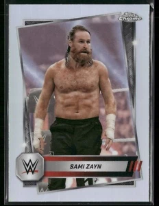 Sami Zayn 2025 WWE Topps Chrome Prism Refractor - Picture 1 of 2