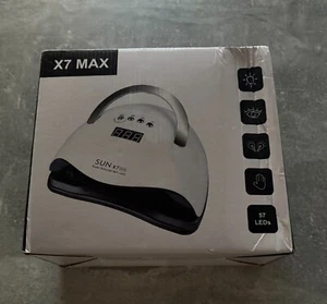 Nageltrockner UV LED Nagellampe Lampe für Nägel Gelnägel 57 Teilig LED/UV Lampe - Bild 1 von 8