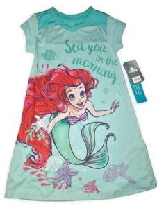 Disney Store Ariel Nightshirt Sea You in the Morning Size 5/6 - Picture 1 of 1