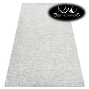 Increíble ALFOMBRA SISAL ""PATIO"" gris beige diamantes tejida plana, duradera fácil de limpiar - Imagen 1 de 6