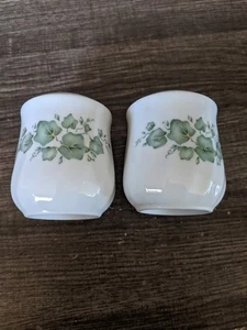 CORELLE COORDINATES CALLAWAY SALT & PEPPER SET FREE USA SHIPPING - Picture 1 of 5