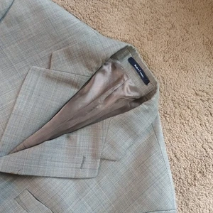 Chaps Ralph Lauren Blazer 38 S Grau Sport Mantel 3 Knöpfe 100% Schurwolle - Bild 1 von 14